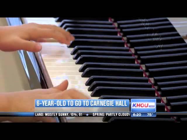 6-year-old Sugar Land girl to perform at Carnegie Hall - KHOU 11 News