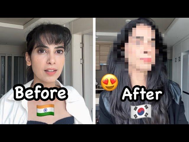 My birthday Korean makeover  | Korean Vlog, shopping, makeup 