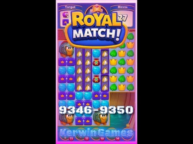 Royal Match Level 9346 9347 9348 9349 9350 - No Boosters Gameplay