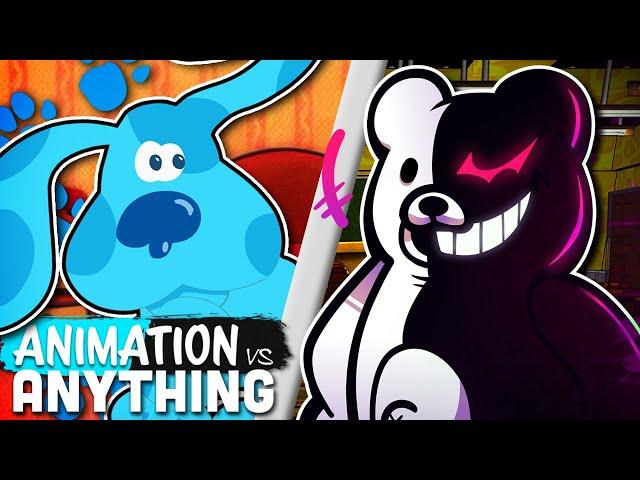 Blue vs Monokuma - Rap Battle! (ANIMATION VS ANYTHING: CH. II)