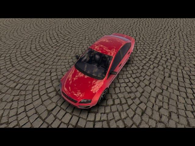 Car Paint Material Test (Unity Game Engine)