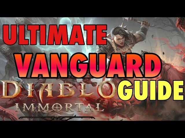 ULTIMATE VANGUARD GUIDE for Diablo Immortal! 3 Secret Tips to Play Vanguard on Easy Mode. Best Charm