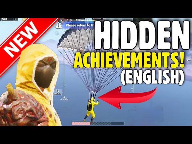 EASY HIDDEN ACHIEVEMENTS EXPOSED! (English) PUBG Mobile