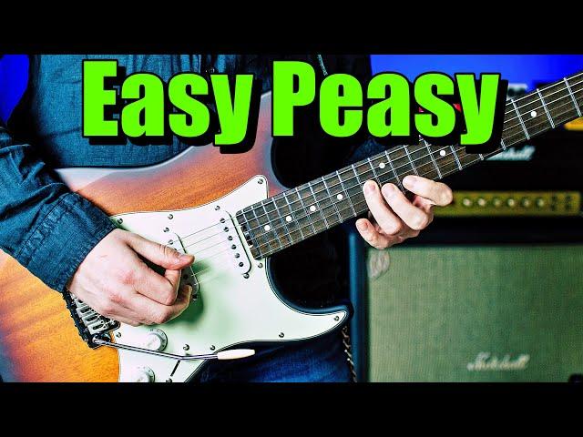 Playing Fast Is Easy - 15 Fast & Easy Licks (Guitar Lesson)