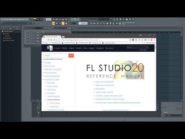 FL STUDIO 20 | Using the Offline Manual