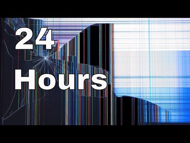 24 Hour Prank Cracked Screen Background Video