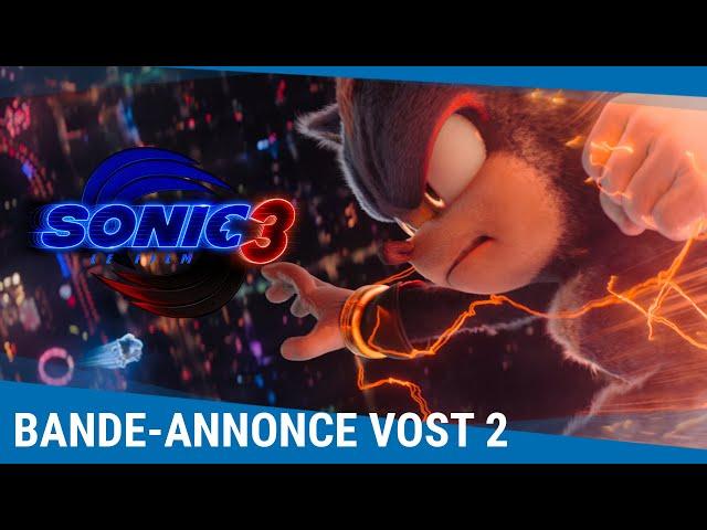 Sonic 3 - Le Film - Bande-annonce VOST [Le 25 décembre au cinéma]