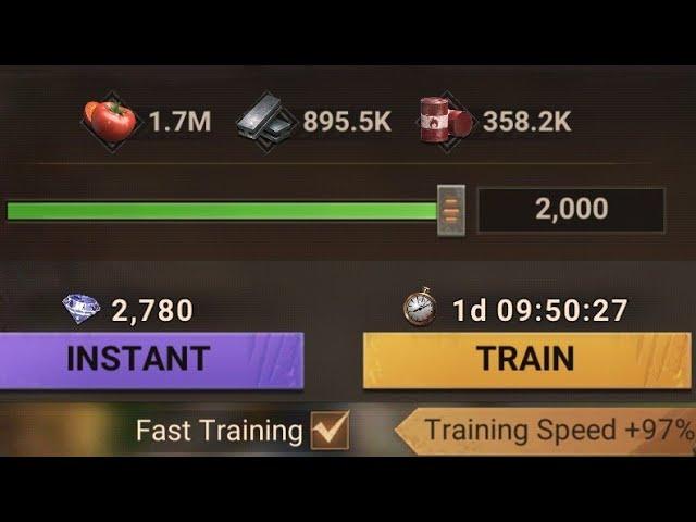 How fast training works | Doomsday Last Survivors