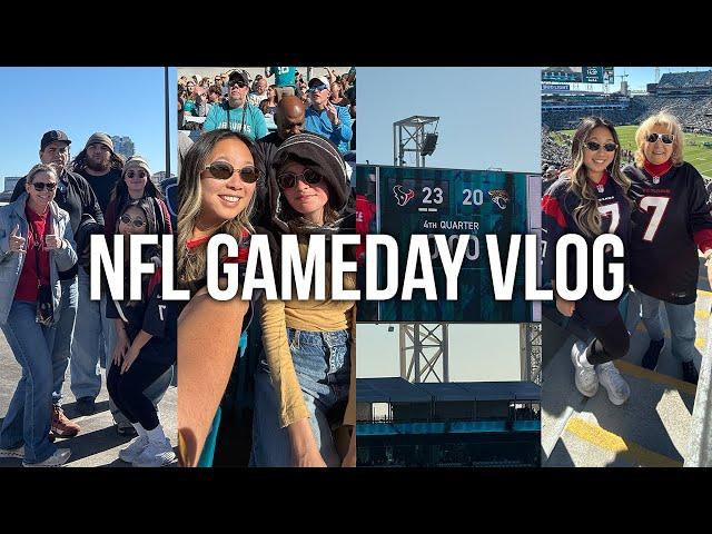 NFL gameday vlog | texas titans vs. jacksonville jaguars