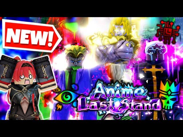 Getting The *NEW* Units on the JOJO Update in Anime Last Stand Roblox