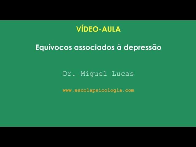 Equívocos associados à depressão