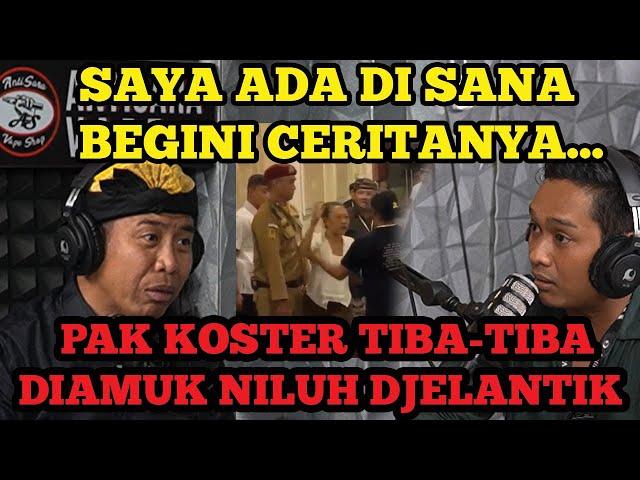 BOCOR ALUS‼️PERTEMUAN KOSTER DENGAN NILUH DJELANTIK DI ACARA DEBAT PILGUB YANG BERAKHIR PANAS‼️