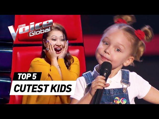 CUTEST Blind Auditions on The Voice Kids