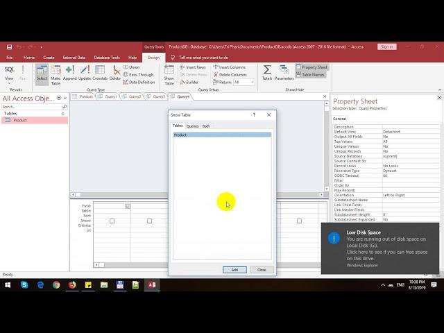 How to Use SQL in Microsoft Access 2019