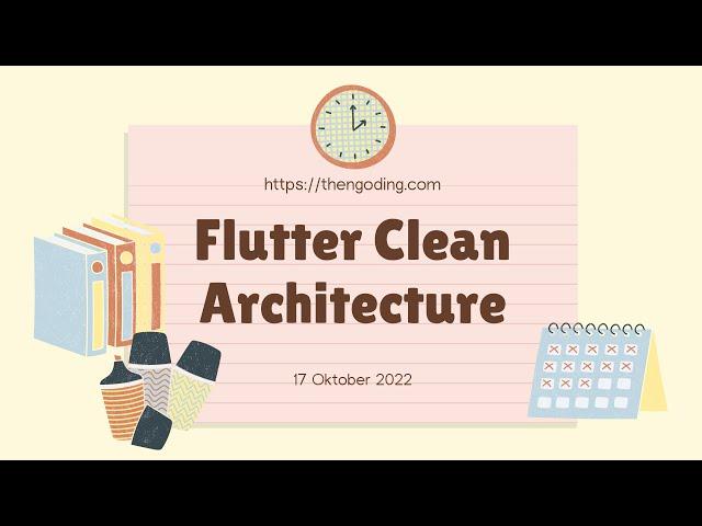 Flutter Clean Architecture dengan GETX, PROVIDER dan BLOC