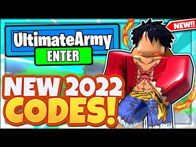 (2022) ALL *NEW* SECRET OP CODES In Roblox Ultimate Army Tycoon!