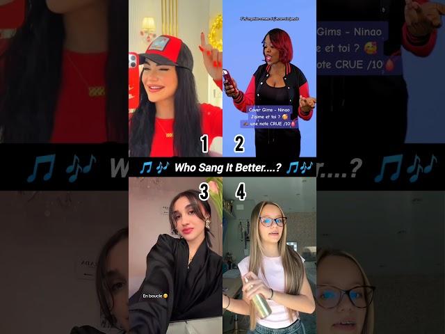 Gims - Ninao (Cover) // who sing it better comment #songs #trending