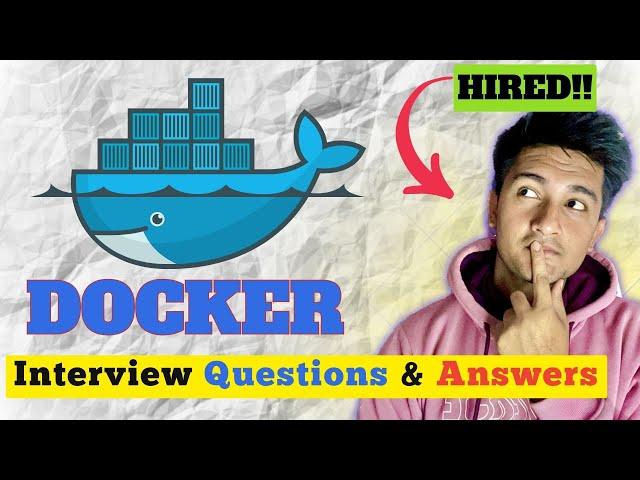 TOP Docker Interview Questions and Answers | DevOps Interview [2024]