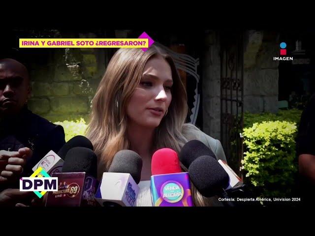 Gabriel Soto e Irina Baeva se REENCUENTRAN ¿Hay RECONCILIACIÓN? | De Primera Mano