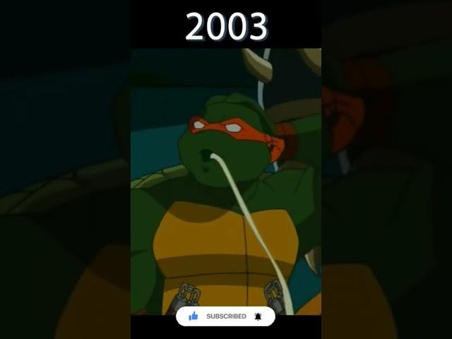 Evolution of Ninja's Turtles #shorts #tmnt #evolution #cartoon #movie #short #animation #anime #yt