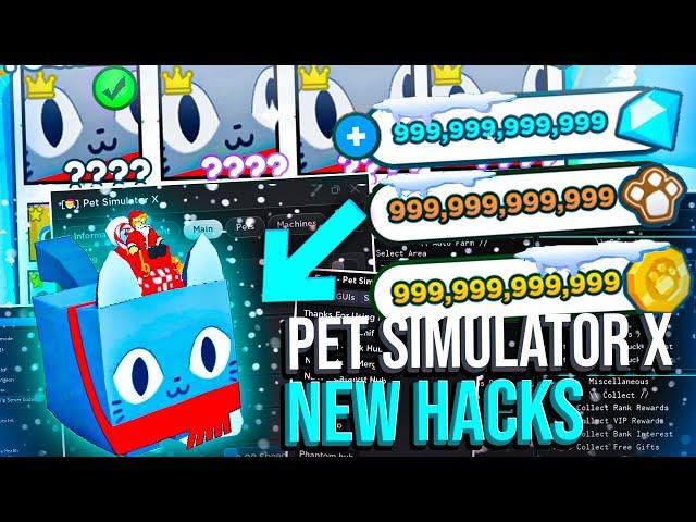 [UPDATED] ROBLOX Pet Simulator X PSX Hack Script GUI : Auto Farm, Dupe Pets!  *Pastebin 2022*