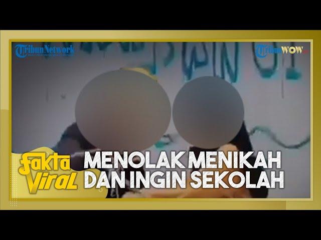 Pemeran Video Viral Parakan 01 Batal Nikah, Korban Menolak dan Menangis, Bilang Masih Mau Sekolah