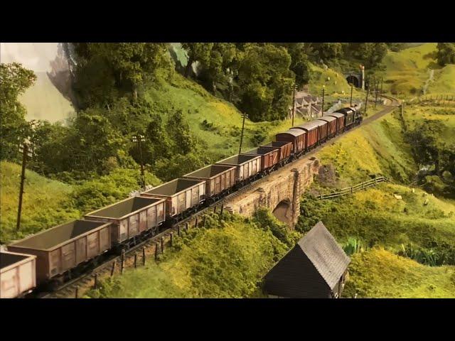 Heavy Haulage on the Yorkshire Dales Model Railway