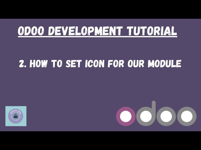 How to set image icon for our module in hindi | Odoo Tutorial in Hindi | Learnology Coding