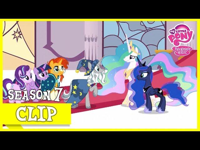 Star Swirl reunites with Princess Celestia and Princess Luna (Shadow Play) | MLP: FiM [HD]