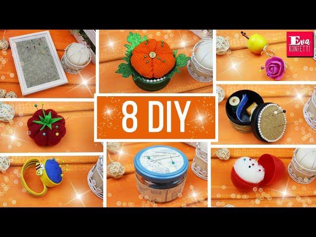 Easy DIY Pincushion 8 awesome ideas  Eva-Konfetti