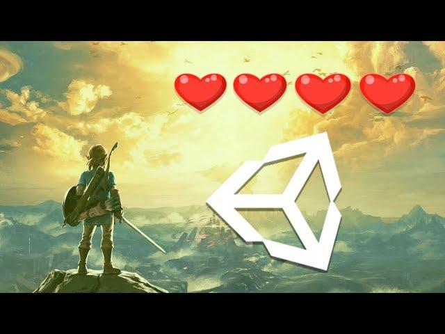 HOW TO MAKE HEART/HEALTH SYSTEM - UNITY TUTORIAL