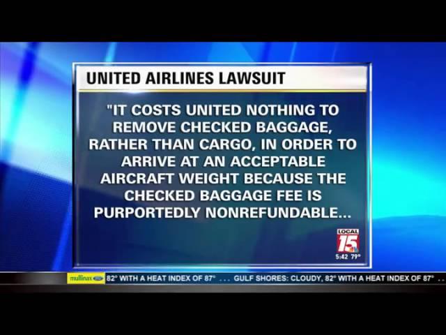 Passenger Sues United Airlines Over Delayed Luggage