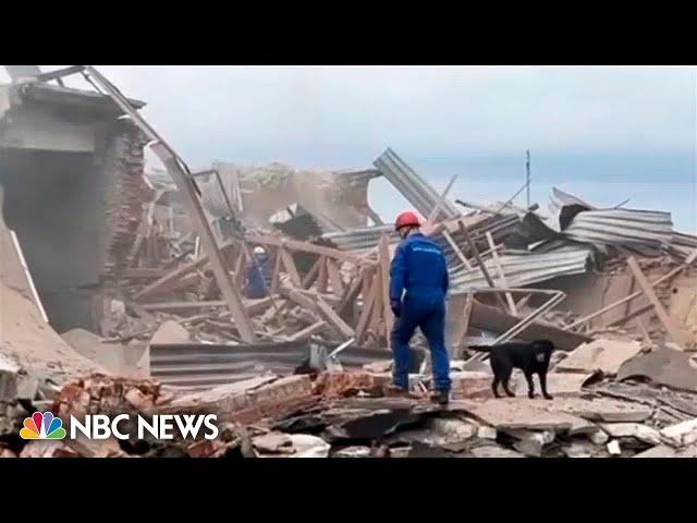 Huge blast destroys factory near Moscow