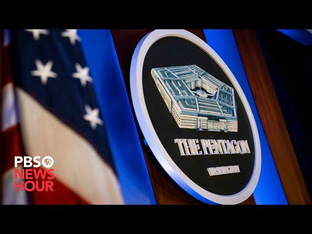 WATCH LIVE: U.S. Central Command General McKenzie holds video briefing at Pentagon