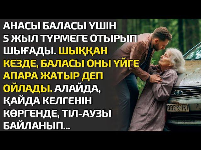 АНАСЫ БАЛАСЫ ҮШІН5 ЖЫЛ ТҮРМЕГЕ ОТЫРЫП ШЫҒАДЫ. ШЫҚҚАН КЕЗДЕ, БАЛАСЫ ОНЫ ҮЙГЕ АПАРА ЖАТЫР ДЕП ОЙЛАДЫ.