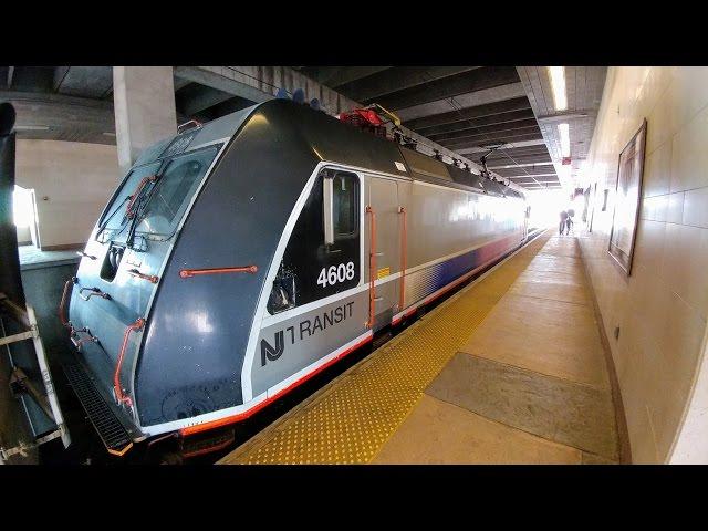 New Jersey Transit - Bombardier ALP-46 #4608 departing Secaucus Junction