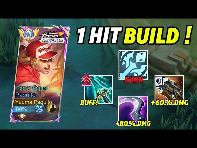 PAQUITO BEST 3 DAMAGE ITEMS FOR (Auto Win!!)- Mobile Legends