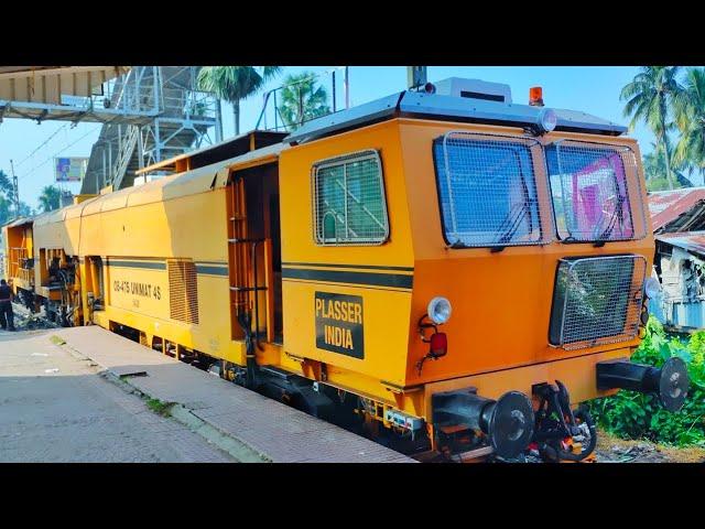 Indian Railways Track Maintenance Machine  Train II Train & Friends II