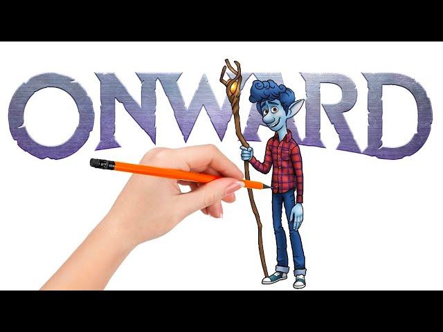 How to draw Ian Lightfoot from Disney's Onward