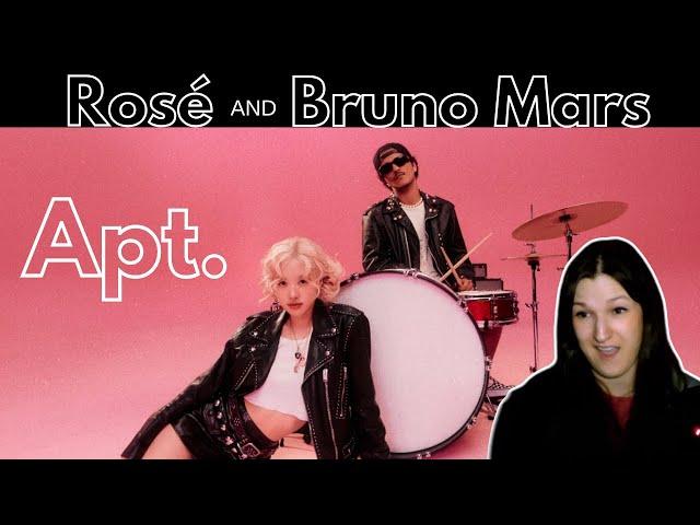 Rosé & Bruno Mars "Apt." | FIRST TIME REACTION