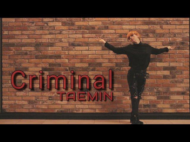 TAEMIN 태민 - Criminal [ONE TAKE]  Dance Cover by JDF July from Russia