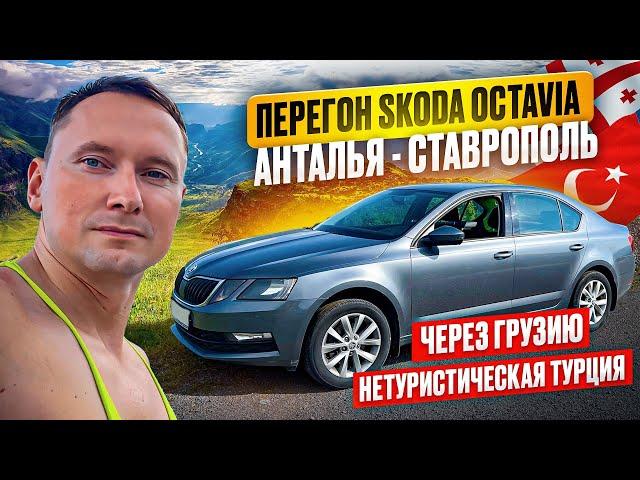 Перегон Skoda Octavia из Анталии в Ставрополь через Грузию. Нетуристическая Турция