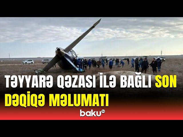 AZAL-ın təyyarəsinin düşdüyü qəza barədə açıqlama