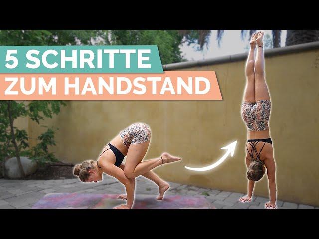 Handstand lernen in 5 einfachen Schritten!