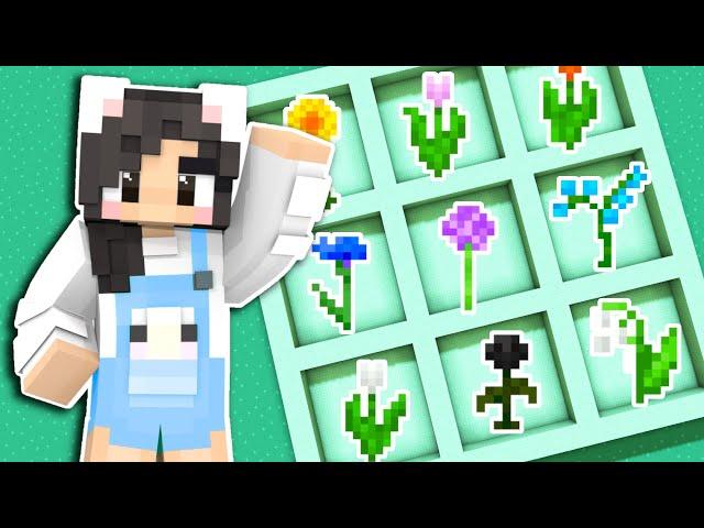 Minecraft BUT Every Room is a Different FLOWER