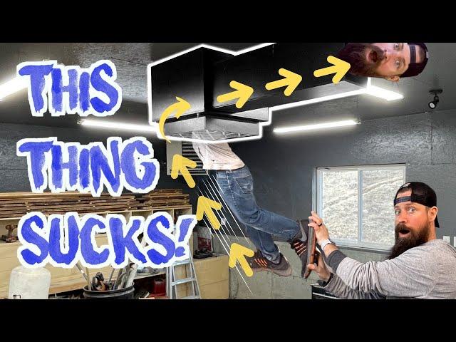 THE BEST DIY SHOP AIR CLEANER! / SHOP AIR FILTER!