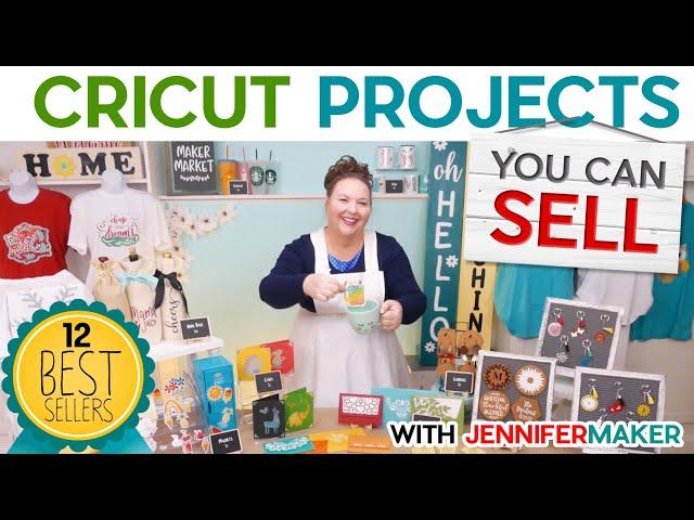 Cricut Projects You Can SELL! | 12 Proven Winners With Tutorials!