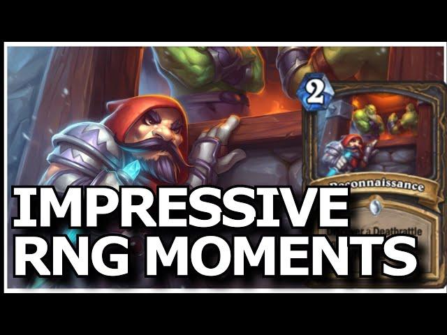 Hearthstone - Best of Impressive Rng Moments