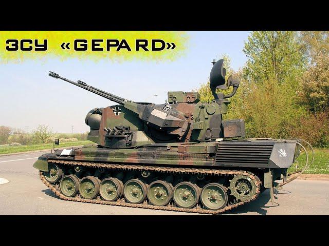 Немецкие ЗСУ "Gepard" в руках ВСУ! На что они способны?