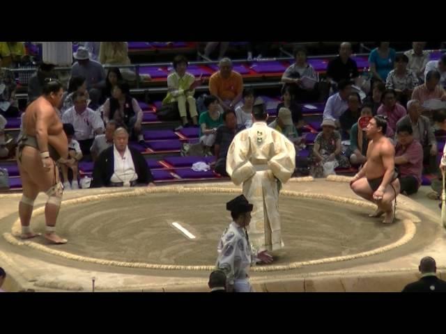 大相撲.2016.7.22⑲/大波(onami)-飛翔富士(hishofuji) /nagoya Basho/day 13 #sumo